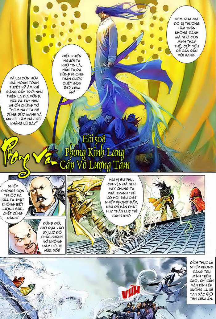 Phong Vân Chapter 508 trang 1