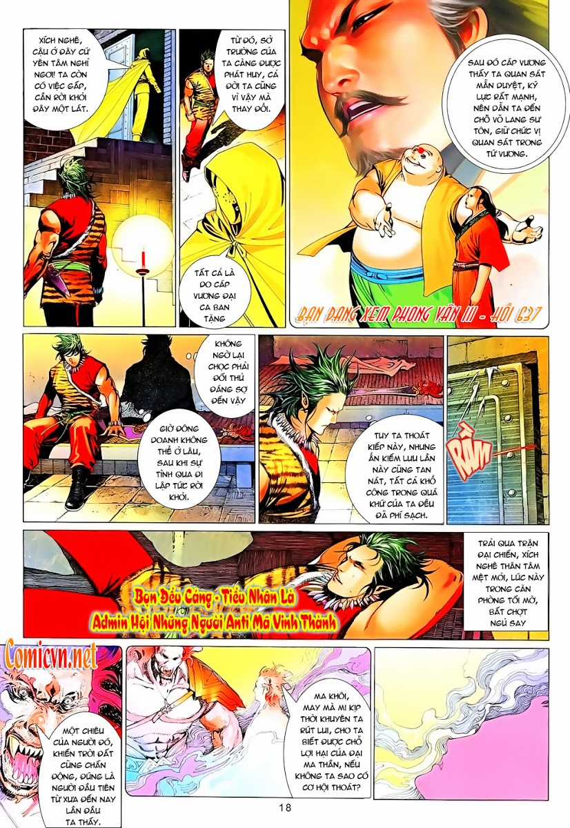 Phong Vân Chapter 637 trang 17