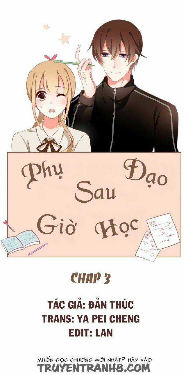 Phụ Đạo Sau Giờ Học Chapter 3 trang 0