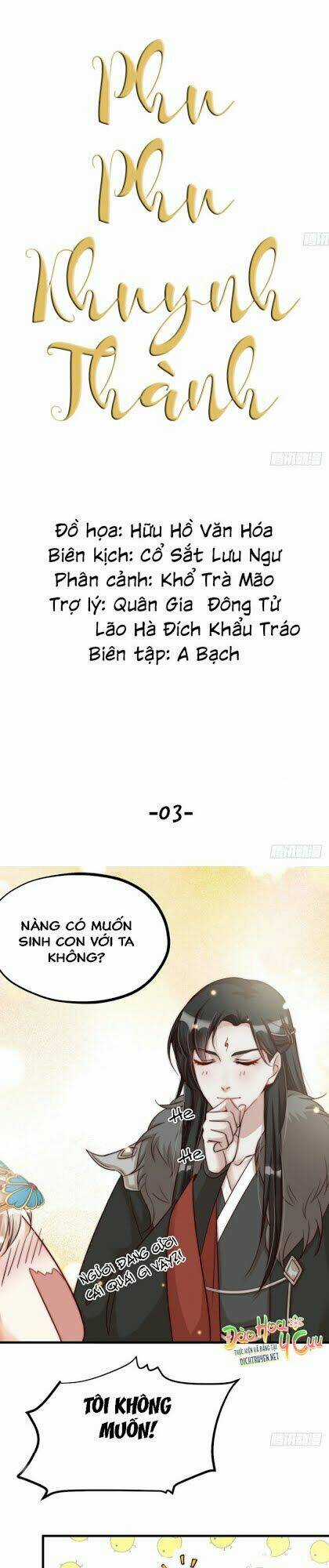 Phu Phu Khuynh Thành Chapter 3 trang 3