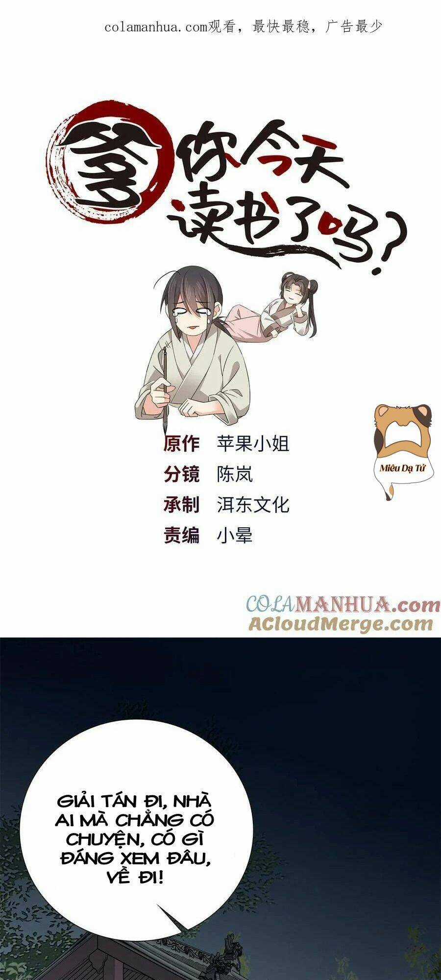 Phụ Thân Hôm Nay Người Đọc Sách Chưa? Chapter 55 trang 1
