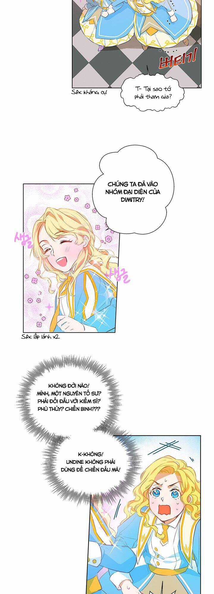 Phù Thủy Tóc Vàng Chapter 10 trang 12