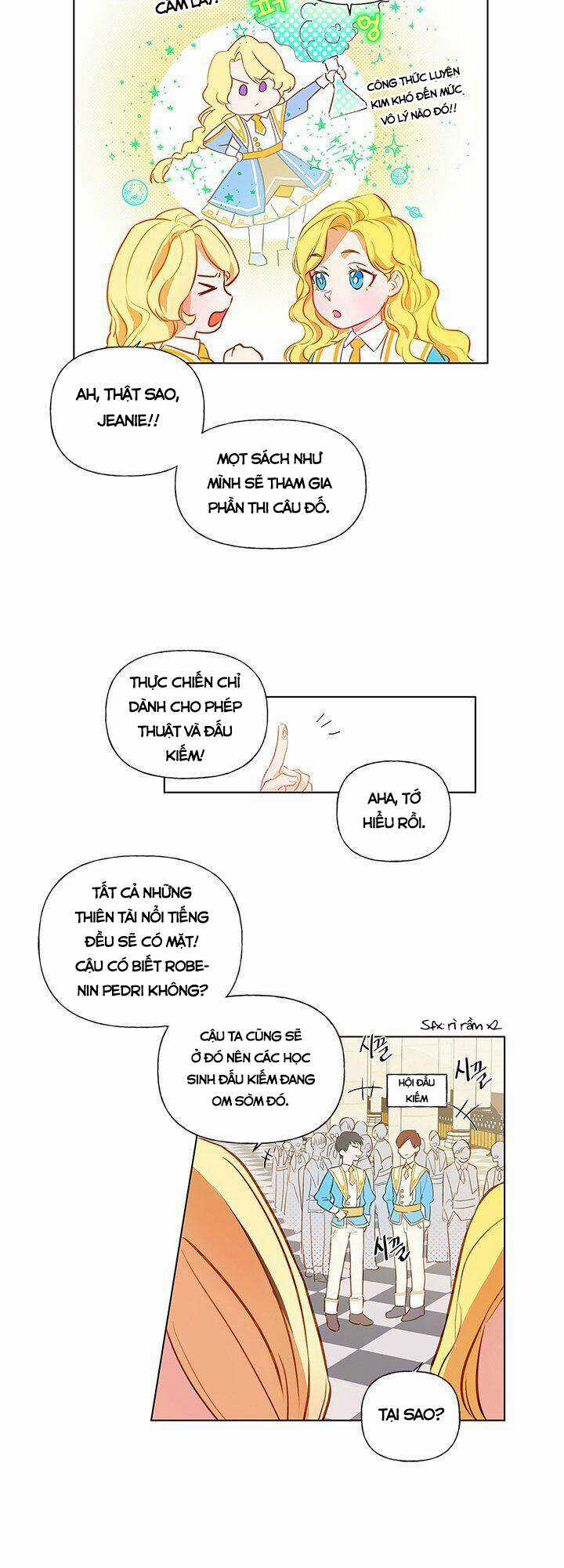 Phù Thủy Tóc Vàng Chapter 10 trang 7