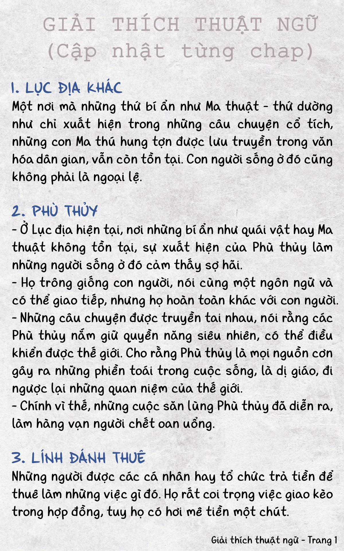 Phù thủy và Lính đánh thuê Chapter 0 trang 6