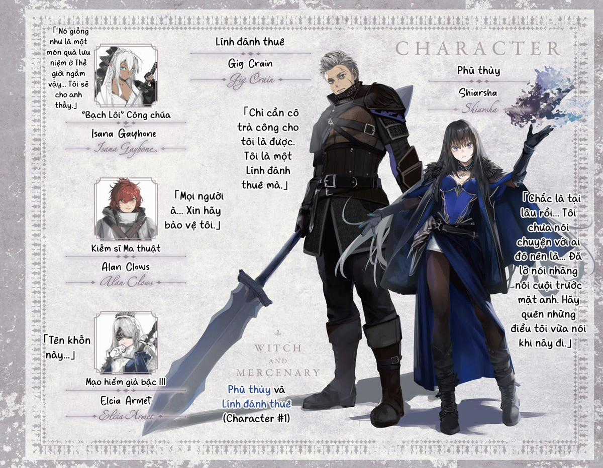 Phù thủy và Lính đánh thuê Chapter 1 trang 3