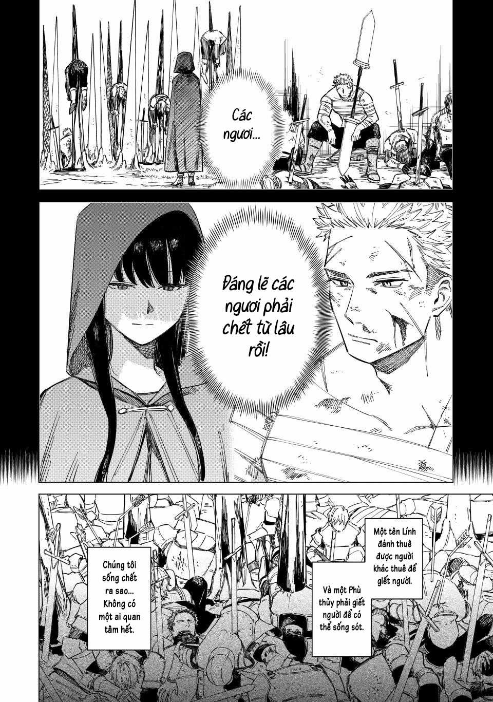 Phù thủy và Lính đánh thuê Chapter 1 trang 36