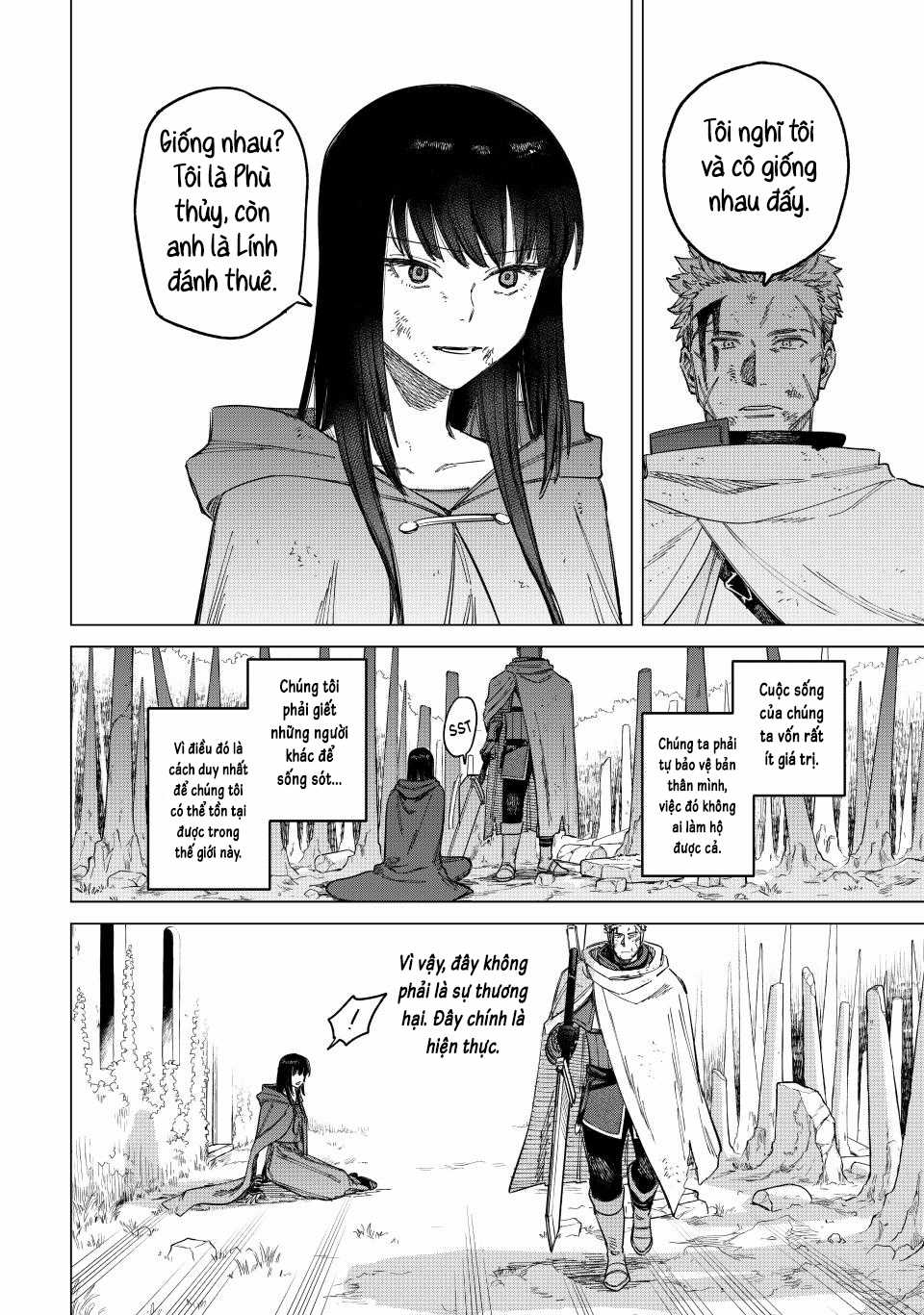 Phù thủy và Lính đánh thuê Chapter 1 trang 37