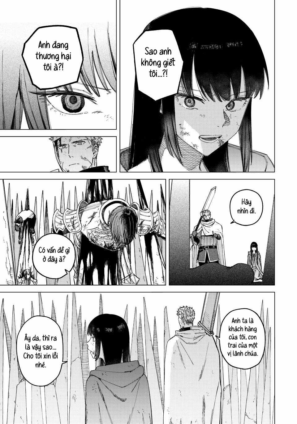 Phù thủy và Lính đánh thuê Chapter 1 trang 38