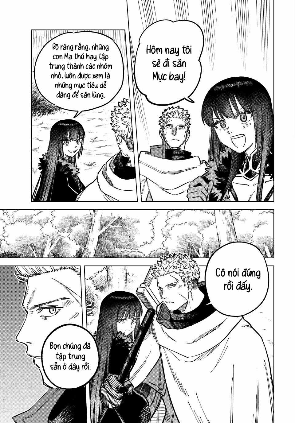 Phù thủy và Lính đánh thuê Chapter 10 trang 12