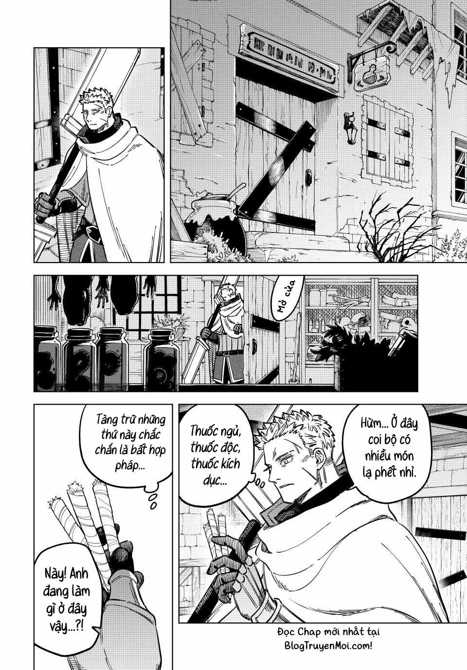 Phù thủy và Lính đánh thuê Chapter 10 trang 19