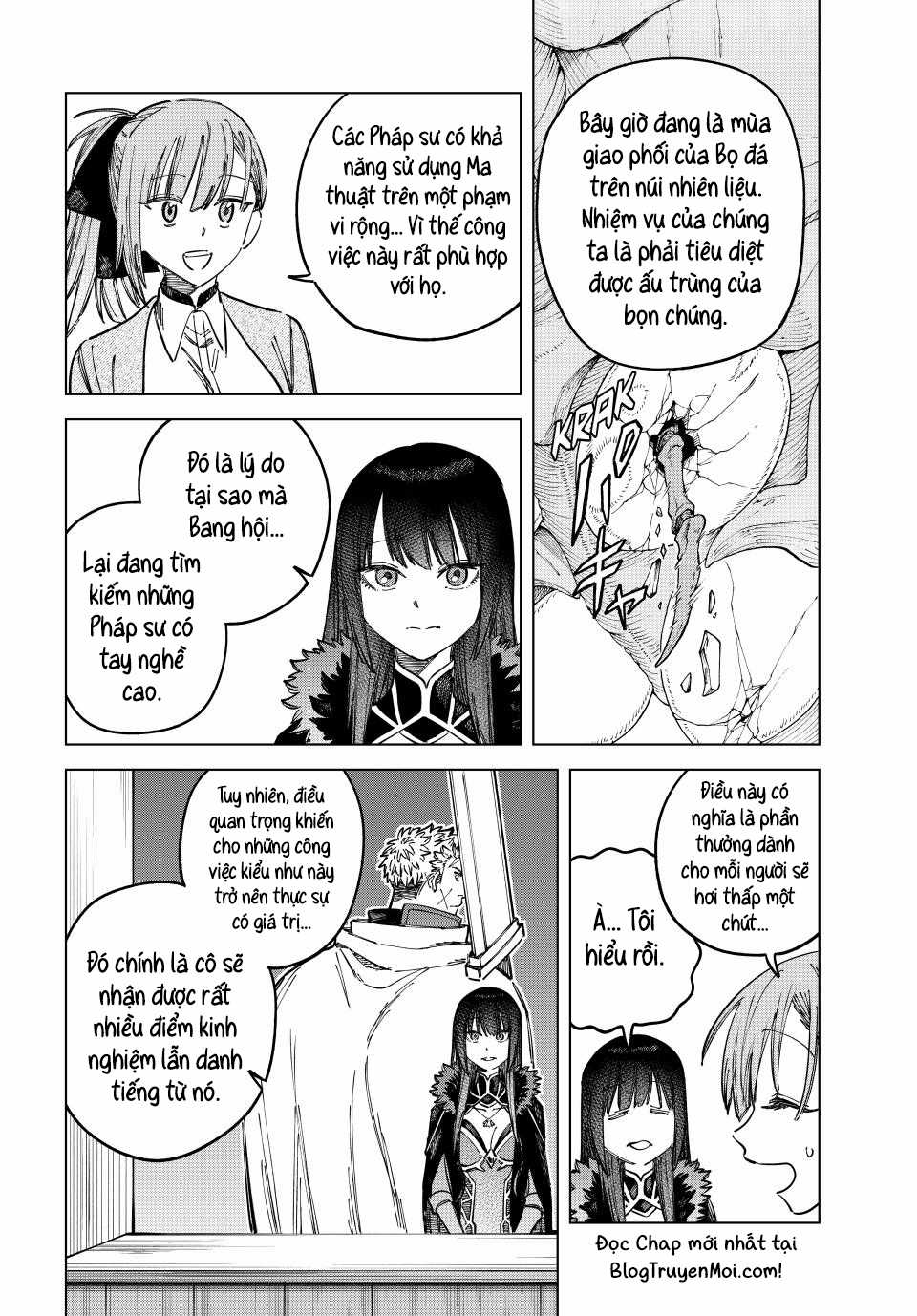 Phù thủy và Lính đánh thuê Chapter 10 trang 7
