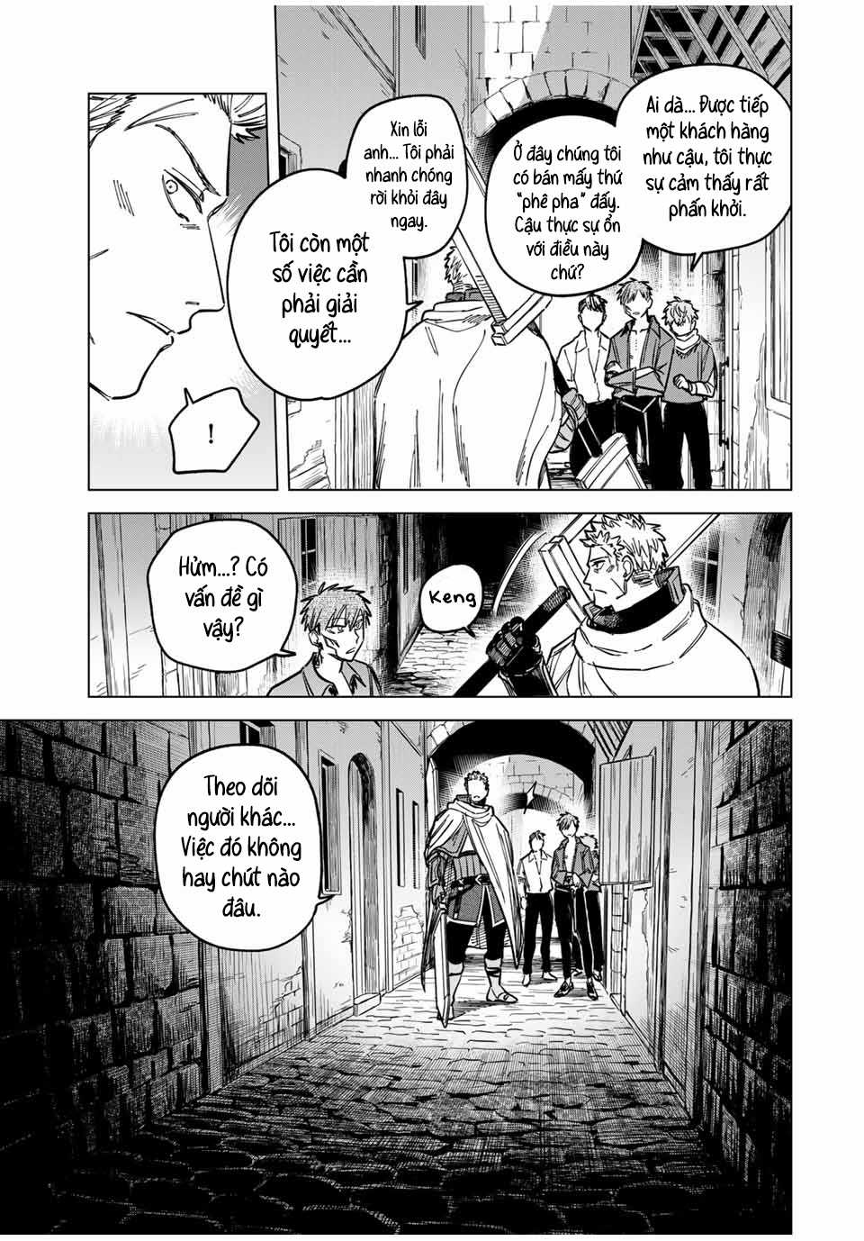 Phù thủy và Lính đánh thuê Chapter 11 trang 2