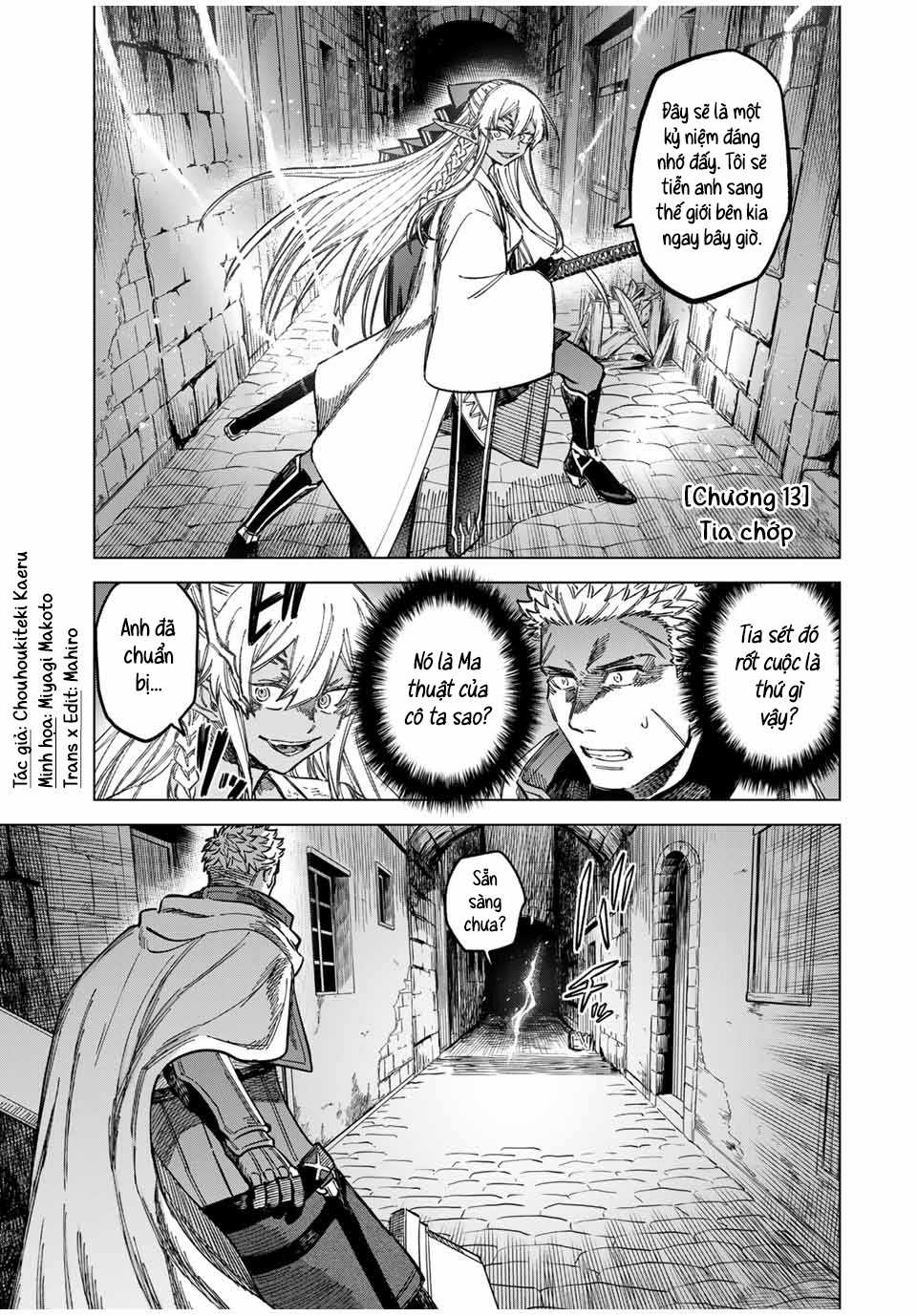 Phù thủy và Lính đánh thuê Chapter 13 trang 6