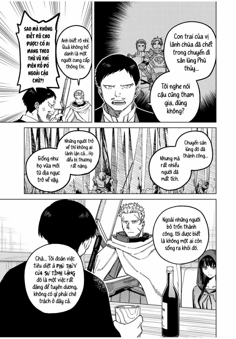 Phù thủy và Lính đánh thuê Chapter 2 trang 20