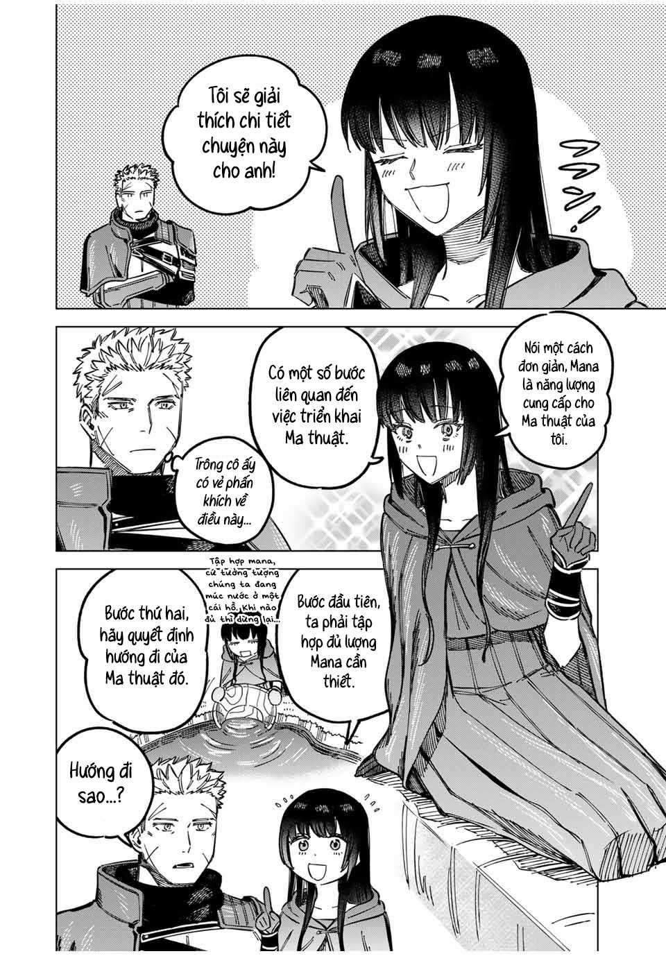 Phù thủy và Lính đánh thuê Chapter 2 trang 34