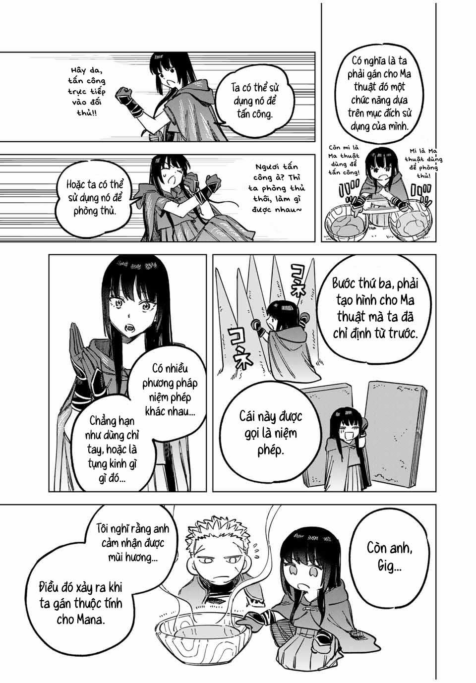 Phù thủy và Lính đánh thuê Chapter 2 trang 35