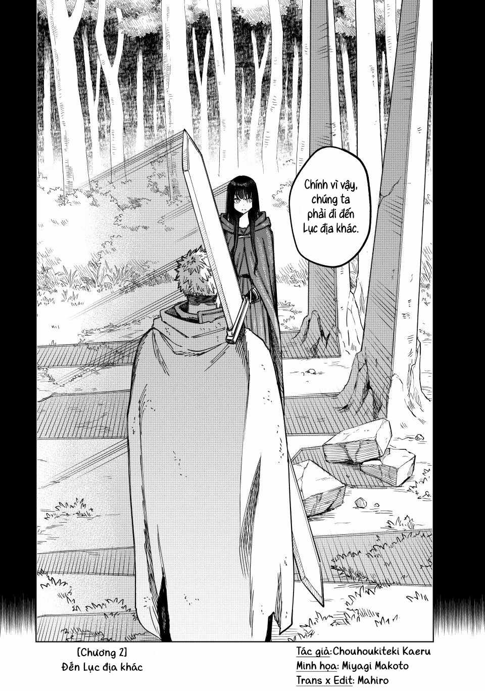 Phù thủy và Lính đánh thuê Chapter 2 trang 7