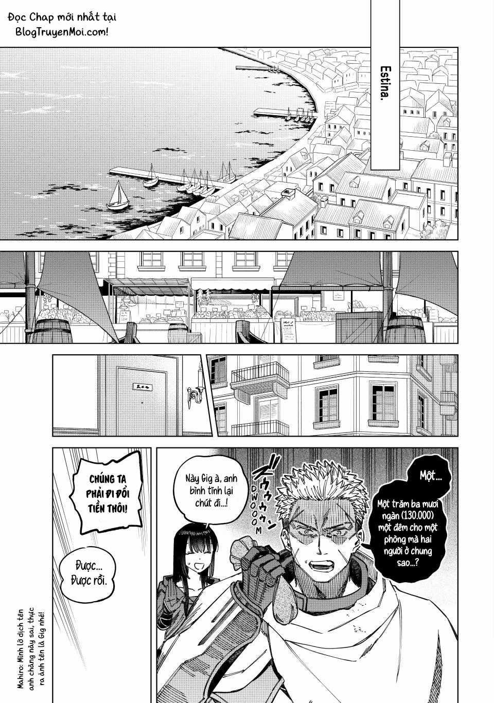 Phù thủy và Lính đánh thuê Chapter 2 trang 8