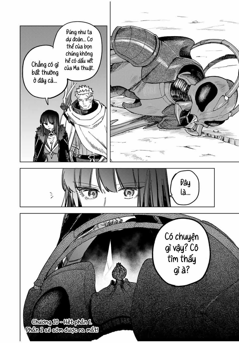 Phù thủy và Lính đánh thuê Chapter 20.1 trang 22