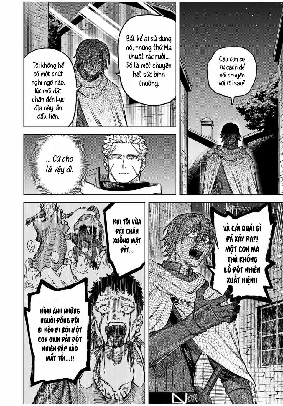 Phù thủy và Lính đánh thuê Chapter 21.1 trang 13