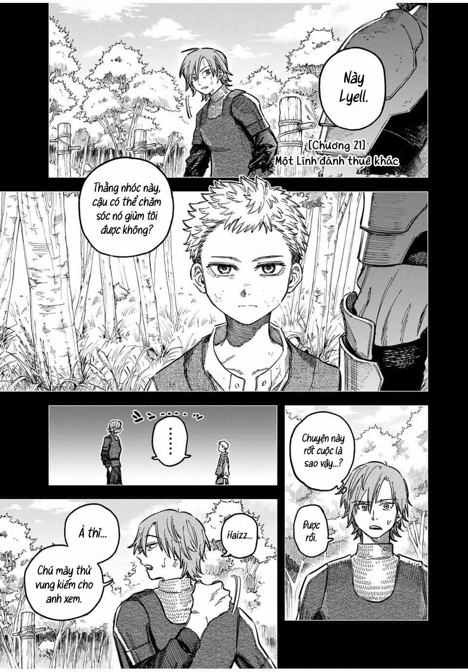 Phù thủy và Lính đánh thuê Chapter 21.1 trang 6