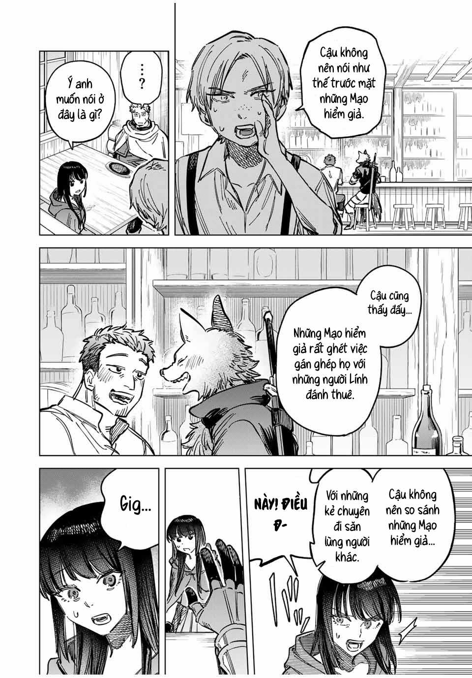 Phù thủy và Lính đánh thuê Chapter 4 trang 5