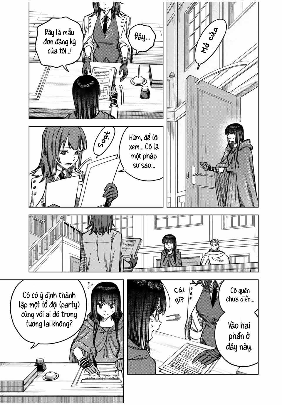 Phù thủy và Lính đánh thuê Chapter 5 trang 12