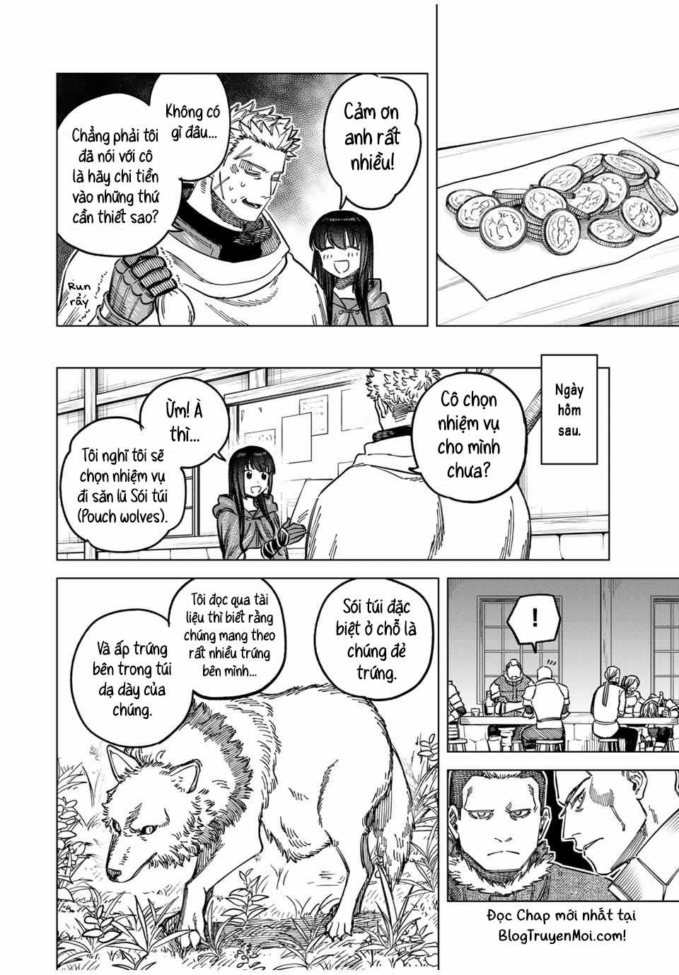 Phù thủy và Lính đánh thuê Chapter 5 trang 17