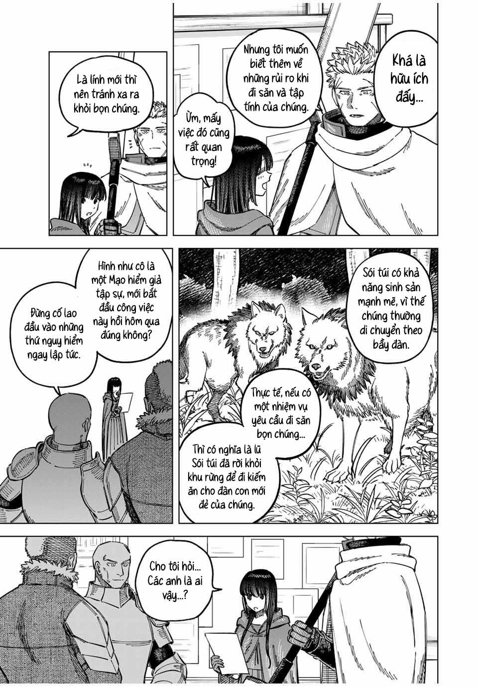 Phù thủy và Lính đánh thuê Chapter 5 trang 18