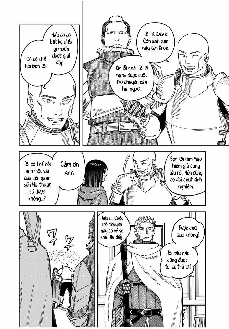 Phù thủy và Lính đánh thuê Chapter 5 trang 19