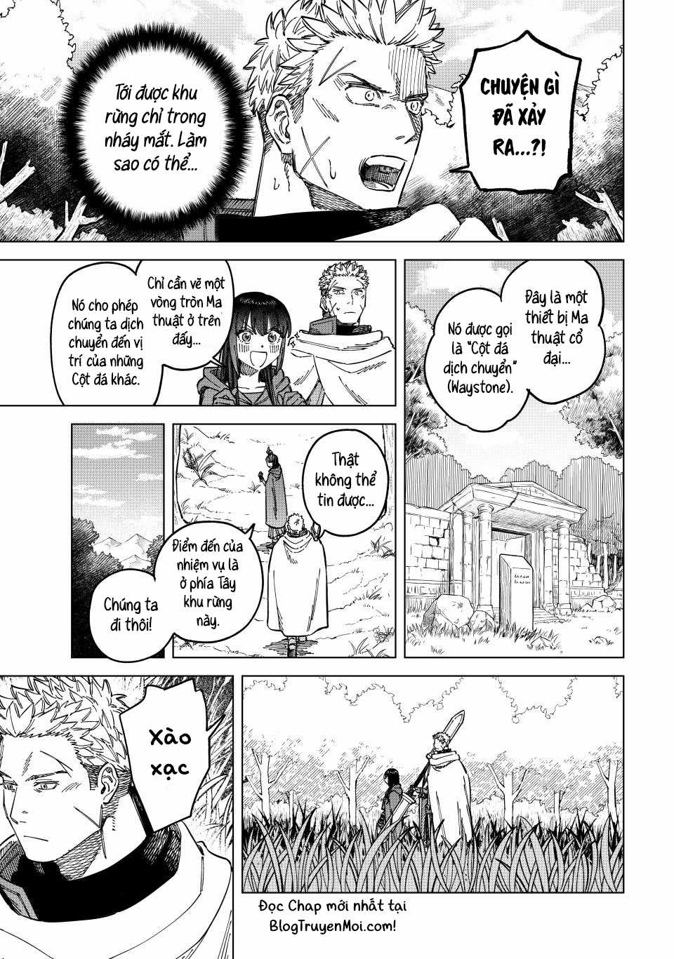 Phù thủy và Lính đánh thuê Chapter 5 trang 22