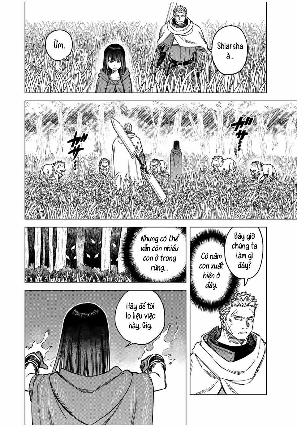 Phù thủy và Lính đánh thuê Chapter 5 trang 23