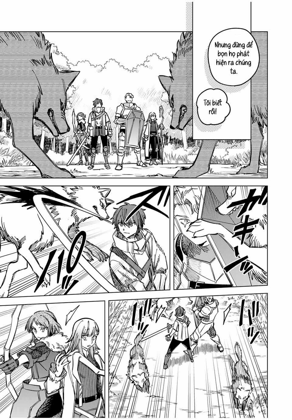 Phù thủy và Lính đánh thuê Chapter 5 trang 34