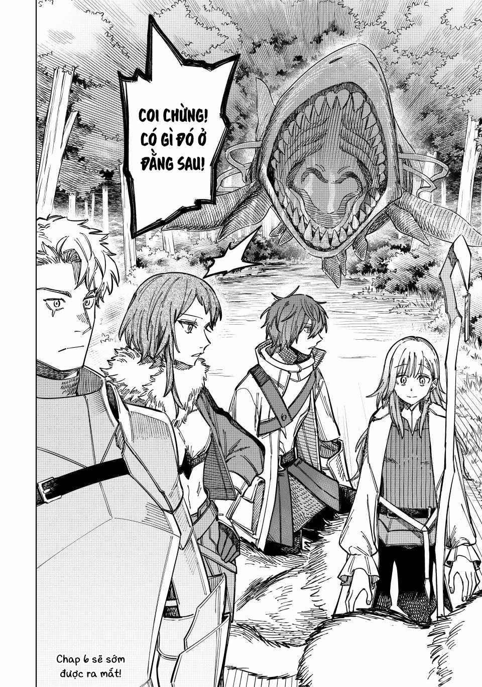 Phù thủy và Lính đánh thuê Chapter 5 trang 38