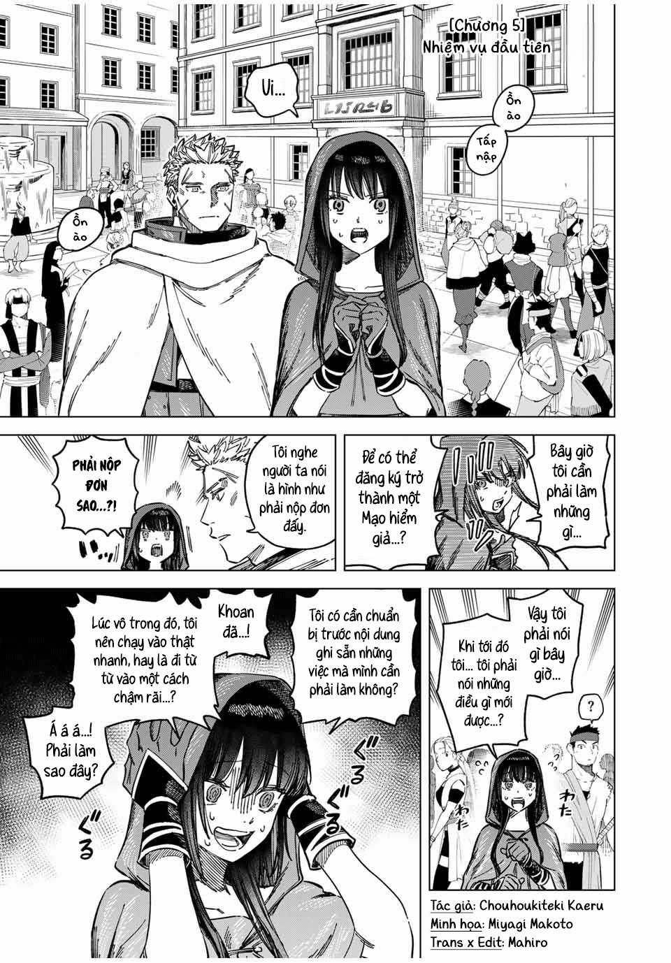 Phù thủy và Lính đánh thuê Chapter 5 trang 6