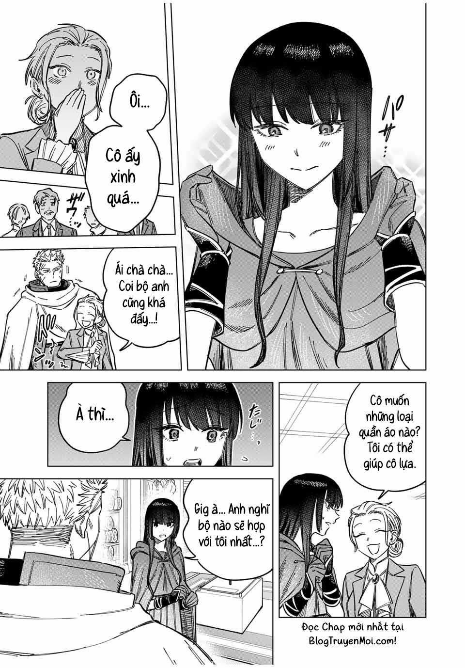 Phù thủy và Lính đánh thuê Chapter 7 trang 12