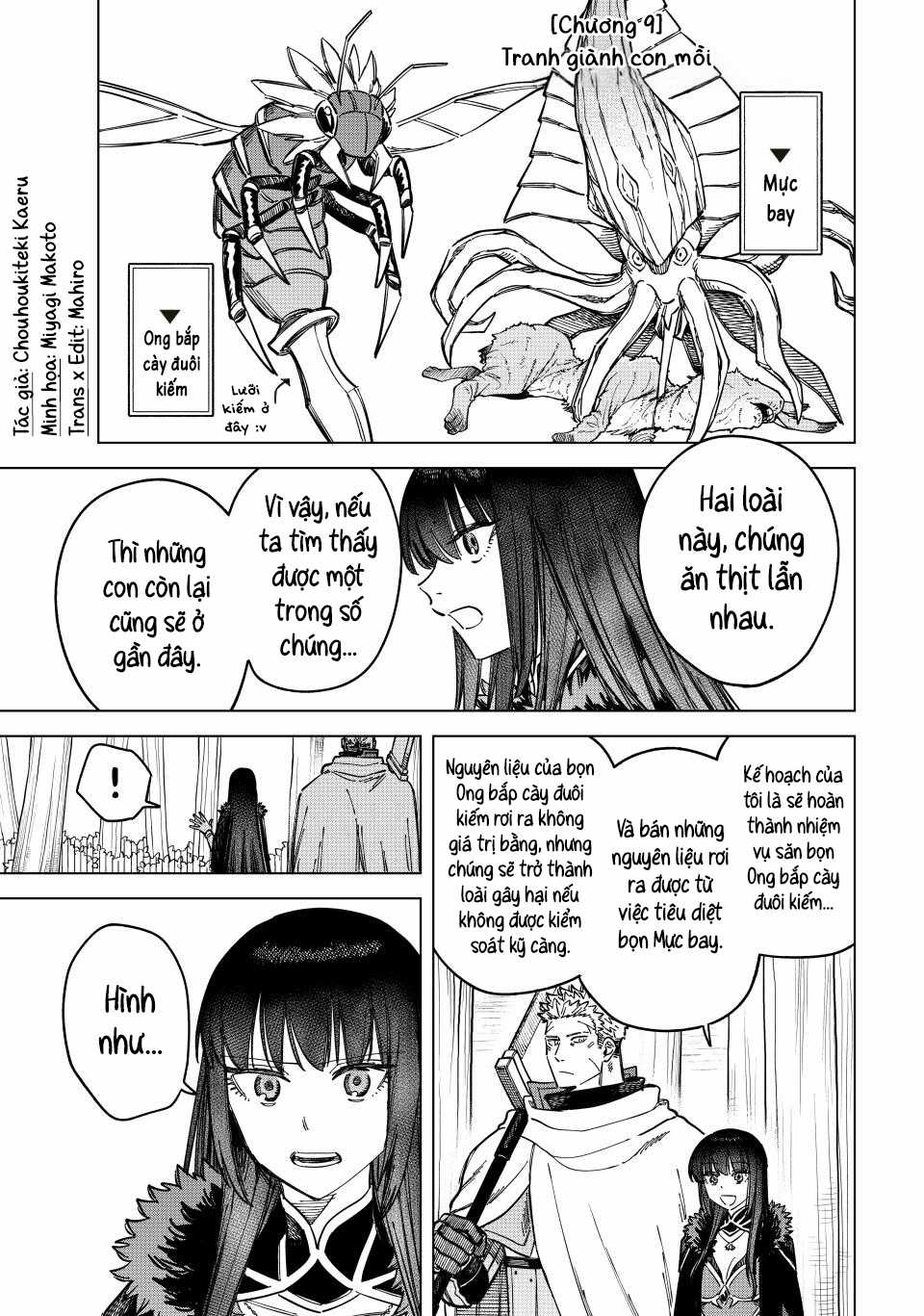 Phù thủy và Lính đánh thuê Chapter 9 trang 6