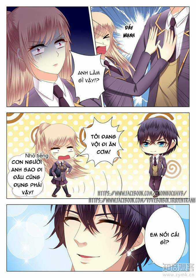 Phúc Hắc Hội Trưởng Thị Đầu Lang Chapter 4 trang 11