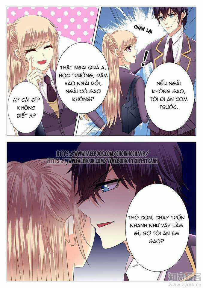 Phúc Hắc Hội Trưởng Thị Đầu Lang Chapter 4 trang 12