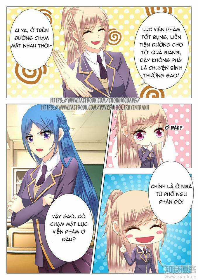 Phúc Hắc Hội Trưởng Thị Đầu Lang Chapter 4 trang 5