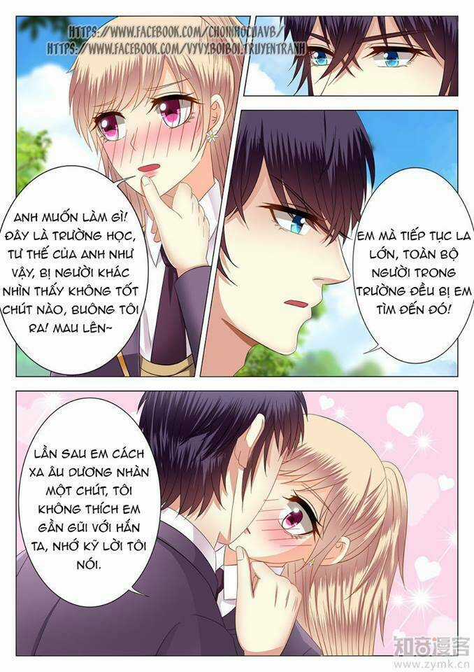 Phúc Hắc Hội Trưởng Thị Đầu Lang Chapter 5 trang 10