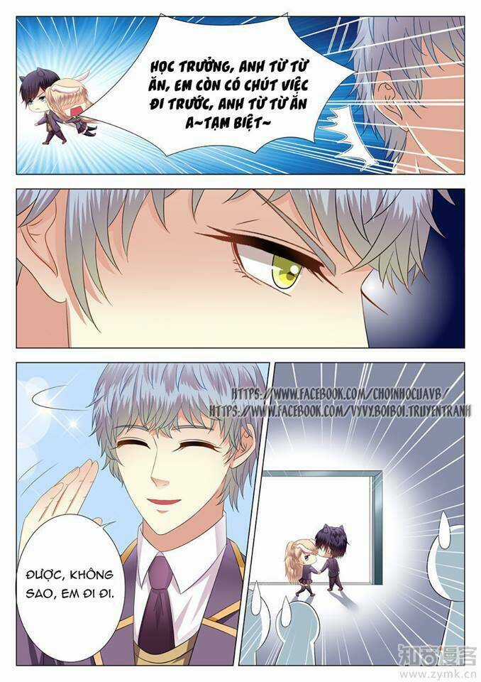 Phúc Hắc Hội Trưởng Thị Đầu Lang Chapter 5 trang 7