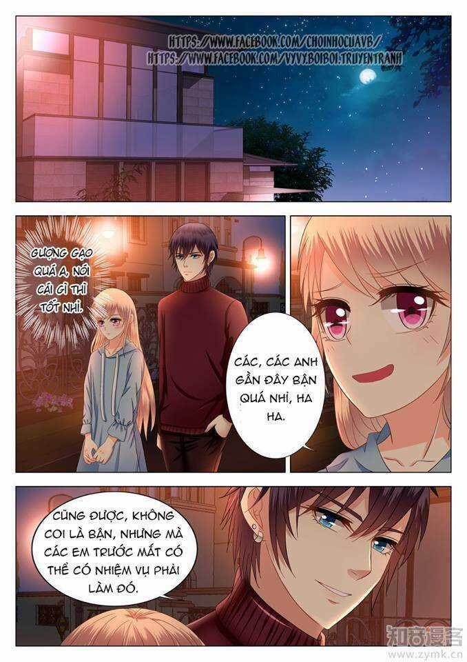 Phúc Hắc Hội Trưởng Thị Đầu Lang Chapter 6 trang 7