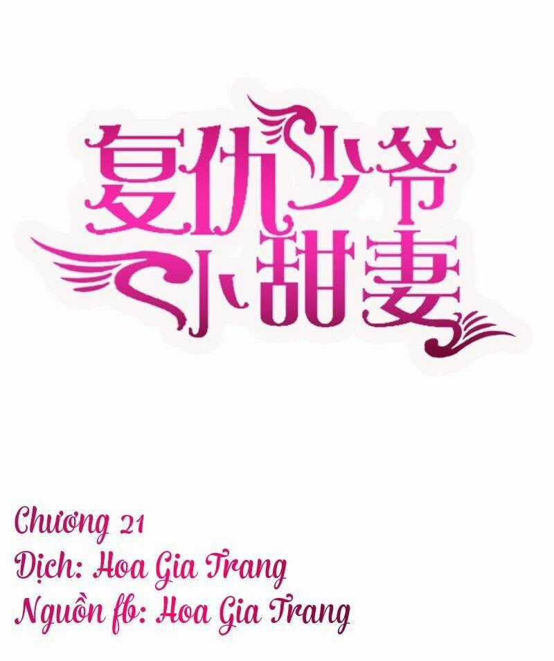 Phục Thù Thiếu Gia Tiểu Điềm Thê Chapter 21 trang 0