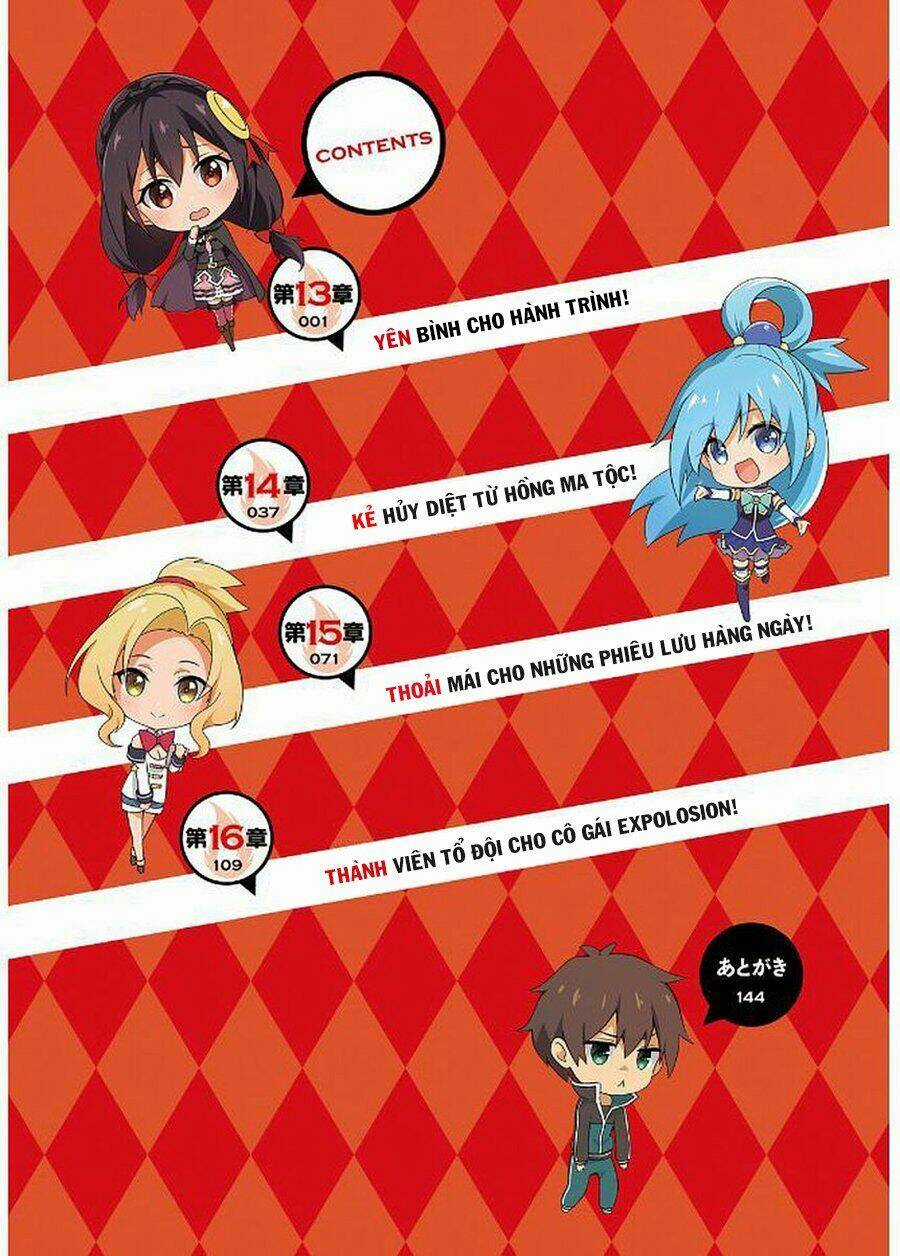 Phước Lành Cho Thế Giới - Ngoại Truyện Megumin Chapter 13 trang 6