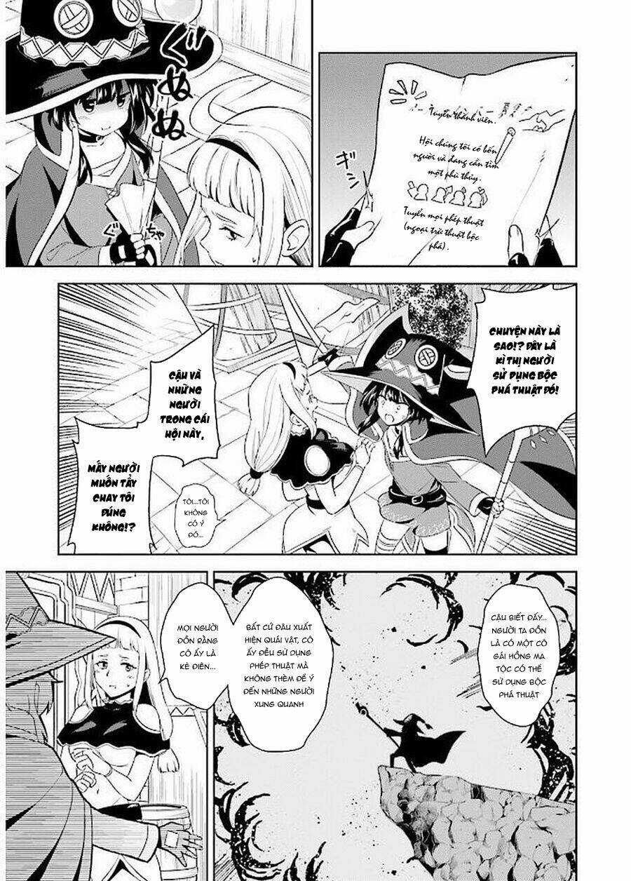 Phước Lành Cho Thế Giới - Ngoại Truyện Megumin Chapter 16 trang 9