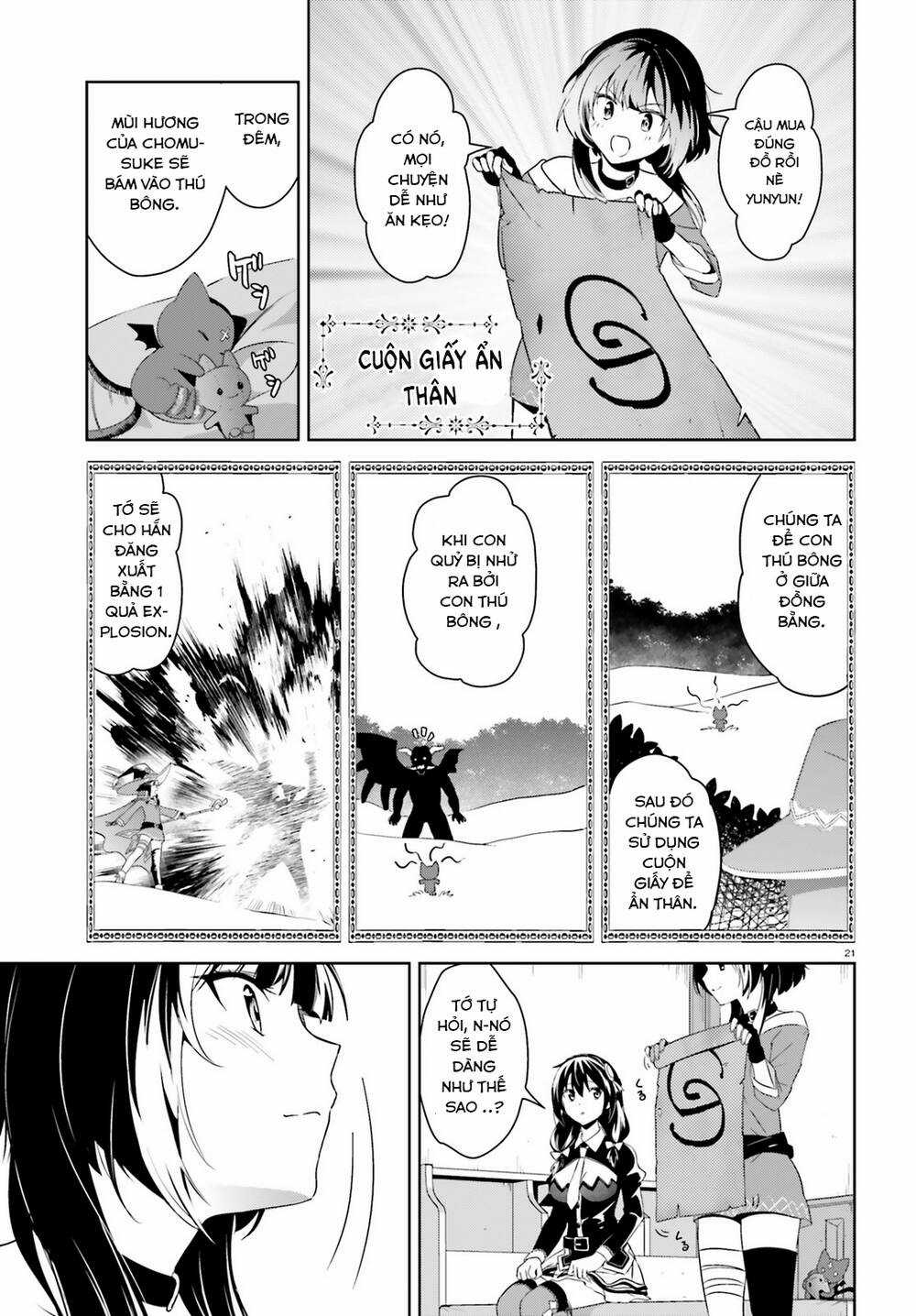Phước Lành Cho Thế Giới - Ngoại Truyện Megumin Chapter 19 trang 21