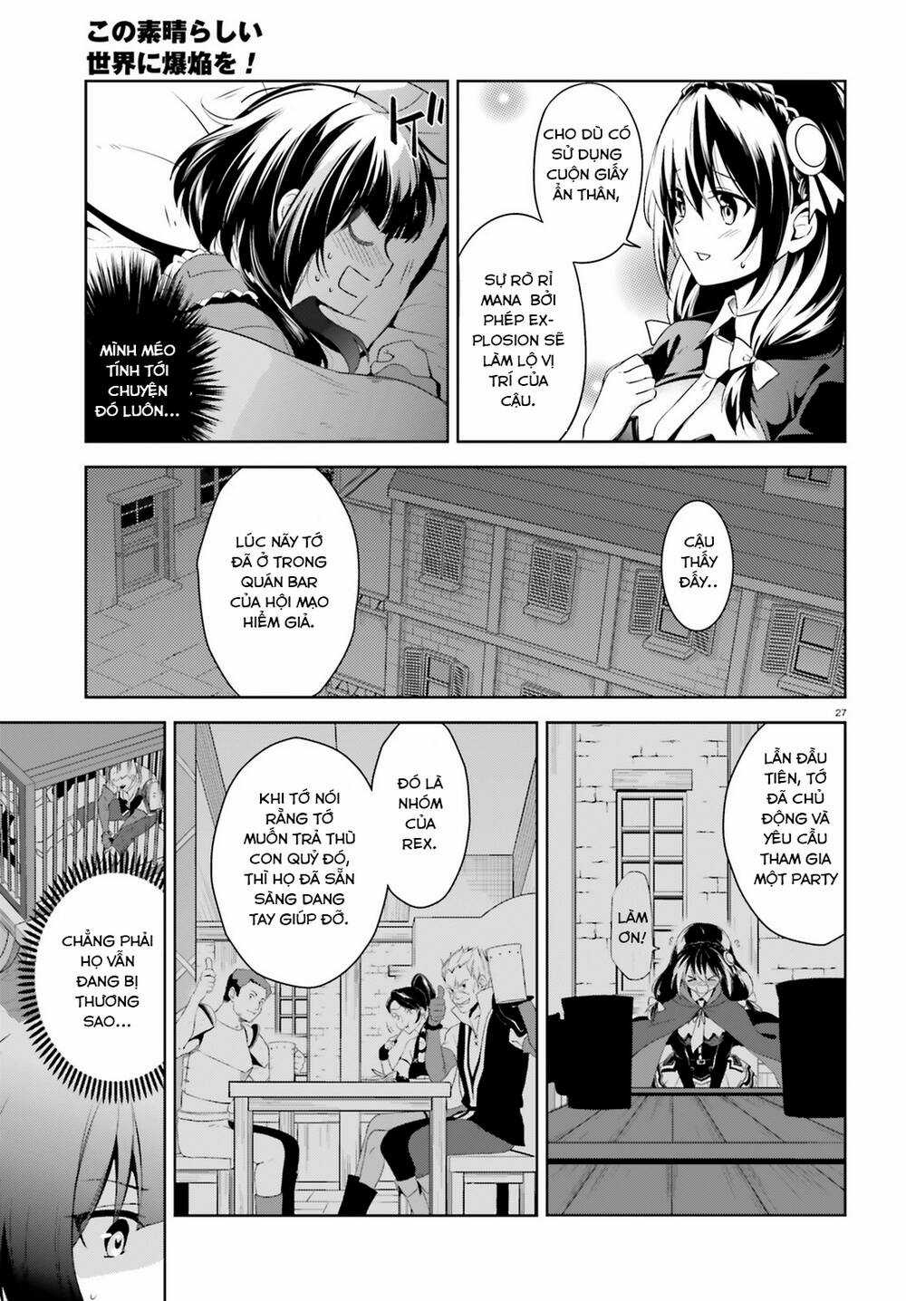 Phước Lành Cho Thế Giới - Ngoại Truyện Megumin Chapter 19 trang 27