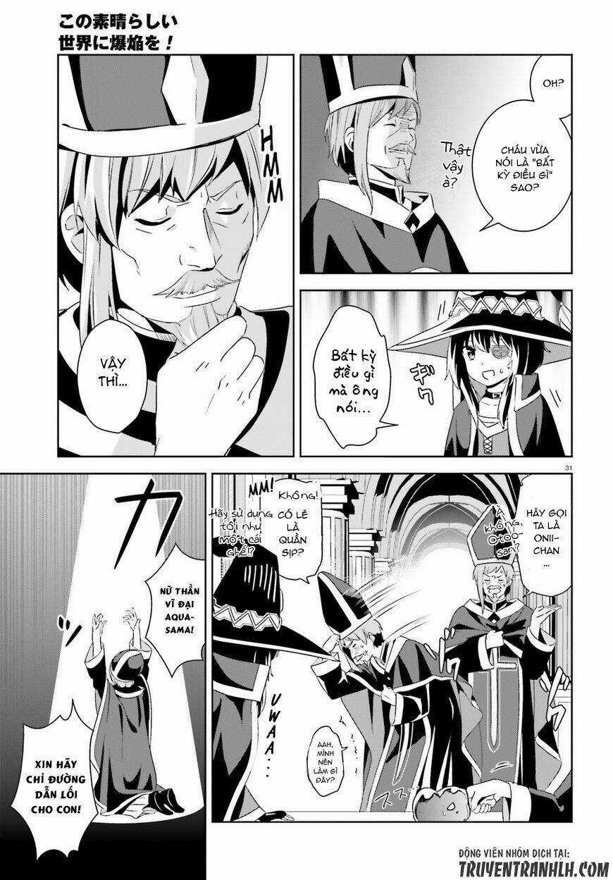 Phước Lành Cho Thế Giới - Ngoại Truyện Megumin Chapter 9 trang 31