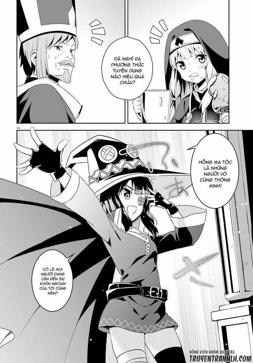 Phước Lành Cho Thế Giới - Ngoại Truyện Megumin Chapter 9 trang 34